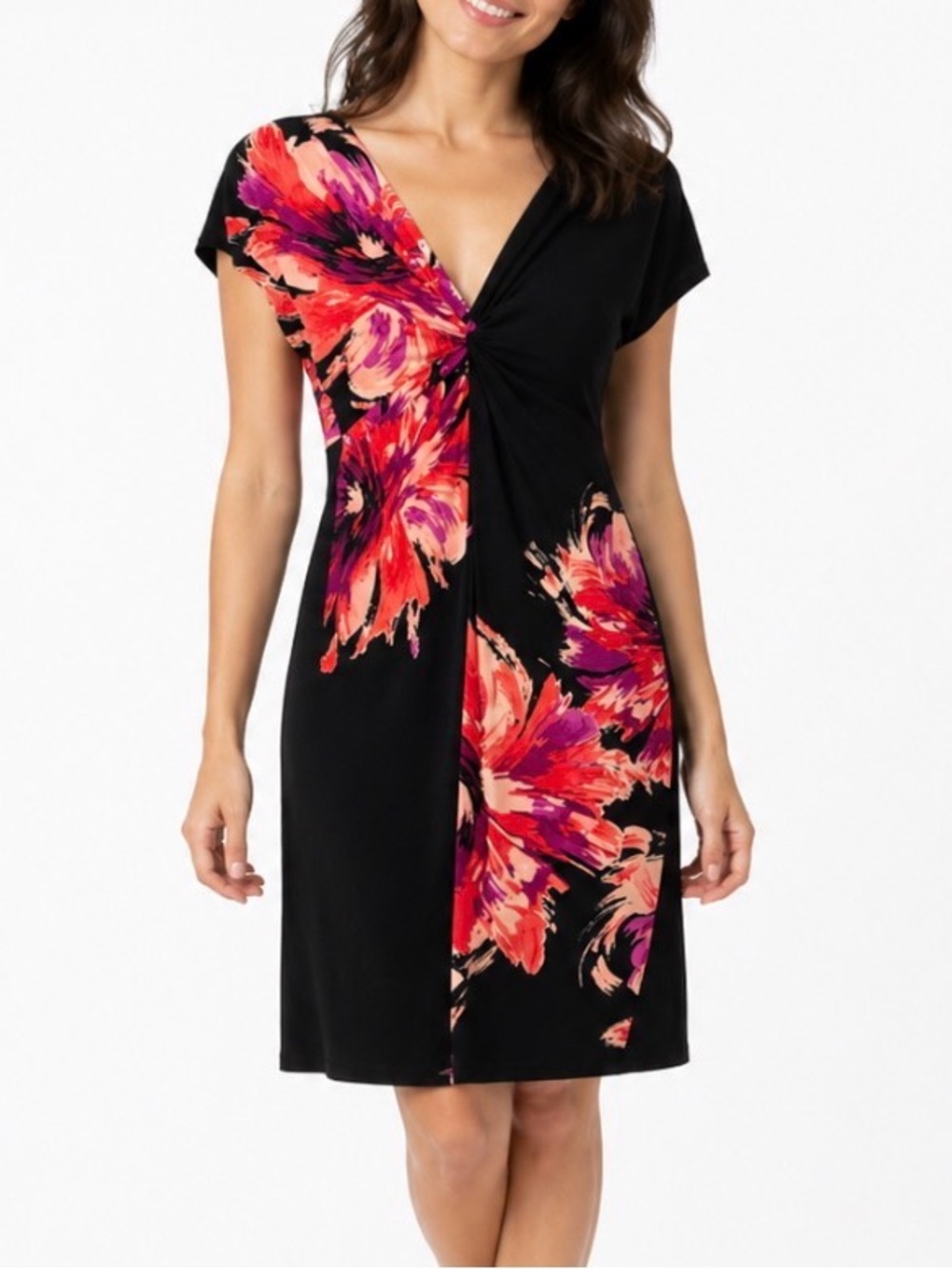 Preowned Evan Picone dress size 4 petite